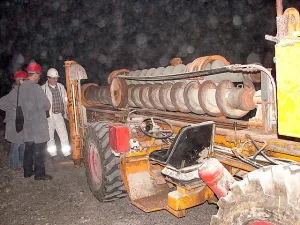 equipo de perforación en seco